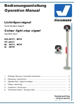 Preview for 1 page of Viessmann 4017 Operation Manual