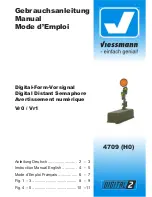 Preview for 1 page of Viessmann 4709 H0 User Manual