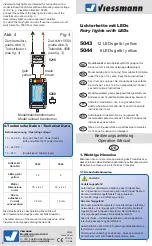 Preview for 1 page of Viessmann 5043 Operation Manual