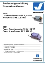 Viessmann 5200 Operation Manual preview