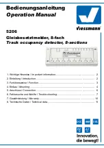 Preview for 1 page of Viessmann 5206 Operation Manual