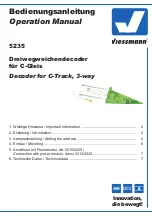 Viessmann 5235 Operator'S Manual preview