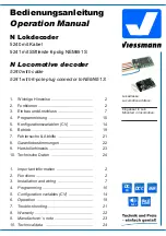 Предварительный просмотр 2 страницы Viessmann 5240 Operation Manual