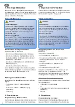 Preview for 3 page of Viessmann 5240 Operation Manual