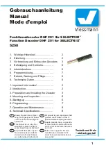 Viessmann 5258 Manual предпросмотр