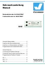 Viessmann 5262 Manual предпросмотр