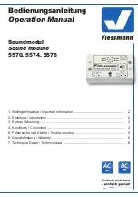 Viessmann 5570 Operation Manual preview