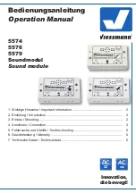 Viessmann 5574 Operation Manual preview