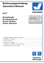 Preview for 1 page of Viessmann 5577 Operation Manual