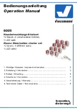 Viessmann 6005 Operation Manual preview