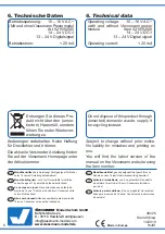 Preview for 8 page of Viessmann 6005 Operation Manual