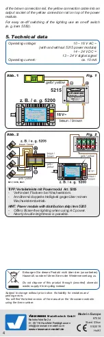 Preview for 4 page of Viessmann 6021 Operation Manual