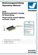 Viessmann 6049 Operation Manual preview