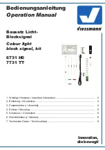 Viessmann 6731 H0 Operation Manual предпросмотр