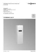 Preview for 1 page of Viessmann 7513244 Installation And Service Instructions Manual