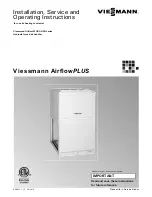 Viessmann AirflowPLUS AH2A-213 Installation, Service And Operating Instruction preview