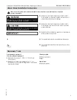 Preview for 5 page of Viessmann AirflowPLUS AH2A-213 Installation, Service And Operating Instruction