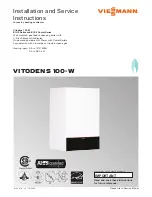 Viessmann B1HE Series Installation And Service Instructions Manual preview