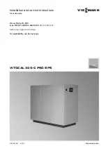 Viessmann BW 30 .CS Series Installation And Service Instructions Manual preview