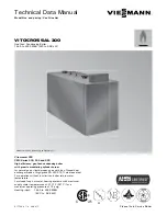 Предварительный просмотр 1 страницы Viessmann CM2-400 Technical Data Manual