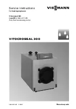 Viessmann CR3 Service Instructions Manual preview