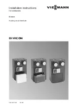 Preview for 1 page of Viessmann Divicon Series Installation Instructions Manual