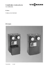 Viessmann Divicon Installation Instructions Manual preview