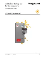 Viessmann DN25B Installation, Start-Up And Service Instructions Manual preview