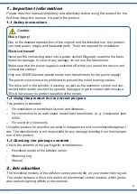 Preview for 4 page of Viessmann eMotion 1511 Operation Manual