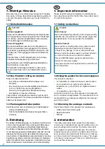 Preview for 2 page of Viessmann H0 4021 Operation Manual