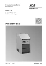 Preview for 1 page of Viessmann KOB Pyromat ECO Service Instructions For Contractors