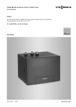 Preview for 1 page of Viessmann NC-Box Installation And Service Instructions For Contractors