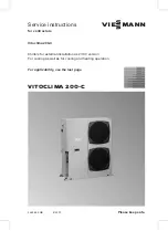 Viessmann OC208HM Service Instructions For Contractors preview