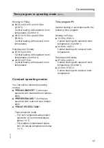 Preview for 17 page of Viessmann OpenTherm Operating Instructions Manual