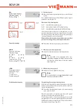 Preview for 17 page of Viessmann SCU124 Manual