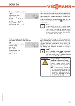 Preview for 21 page of Viessmann SCU124 Manual