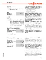 Предварительный просмотр 43 страницы Viessmann SCU224 User Manual