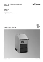 Preview for 1 page of Viessmann SH20 Installation And Service Instructions For Contractors