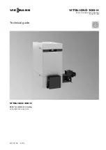 Preview for 1 page of Viessmann VIESMANN VITOLIGNO 300-H Technical Manual