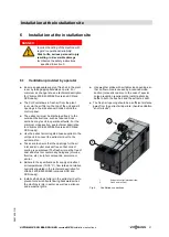 Preview for 21 page of Viessmann VITOBLOC 200 Installation Instructions Manual