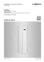 Viessmann VITOCAL 060-A Installation And Service Instructions Manual preview