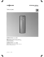 Preview for 1 page of Viessmann VITOCAL 160-A Technical Manual