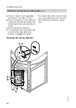 Предварительный просмотр 22 страницы Viessmann VITOCAL 300-A Installation And Service Instructions For Contractors