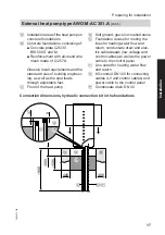 Предварительный просмотр 17 страницы Viessmann Vitocal 300 AWO-M-AC 301.A Installation And Service Instructions Manual