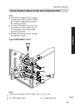 Предварительный просмотр 59 страницы Viessmann Vitocal 300 AWO-M-AC 301.A Installation And Service Instructions Manual