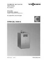 Предварительный просмотр 1 страницы Viessmann Vitocal 300-G BW Installation And Service Instructions Manual