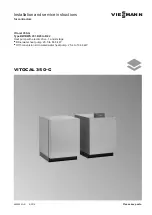 Preview for 1 page of Viessmann Vitocal 350-G Installation And Service Instructions For Contractors