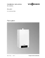 Preview for 1 page of Viessmann Vitocaldens 222-F Installation Instructions Manual