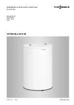 Preview for 1 page of Viessmann VITOCELL 100-W Installation And Service Instructions For Contractors