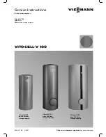 Viessmann Vitocell-V 100 200 Service Manual preview